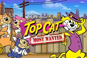 Top Cat Most Wanted Jackpot King Slot Oyunları Görseli