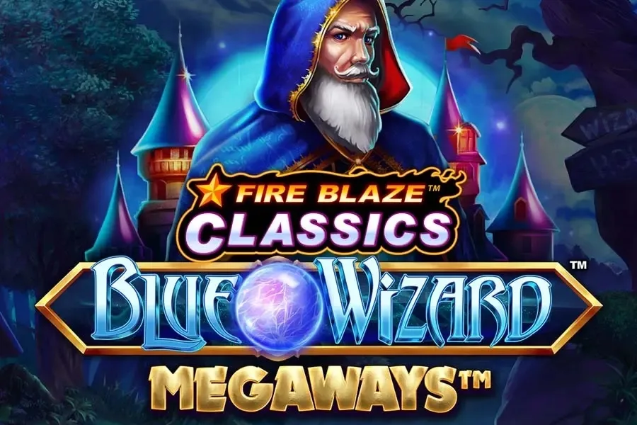 Fire Blaze: Blue Wizard Megaways Slot Oyunları Görseli