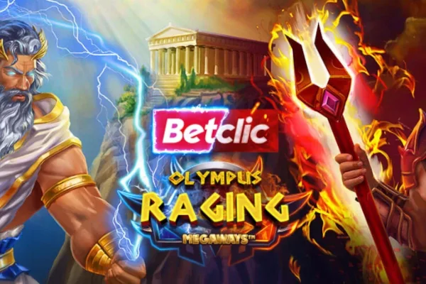 Olympus Raging Megaways Betclic Slot Oyunları Görseli
