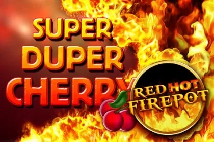 Super Duper Cherry Red Hot Firepot Slot Oyunları Görseli