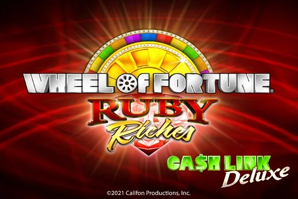 Wheel of Fortune Ruby Riches Slot Oyunları Görseli
