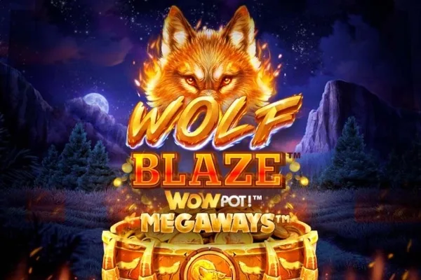 Wolf Blaze WOWPOT! Megaways Slot Oyunları Görseli