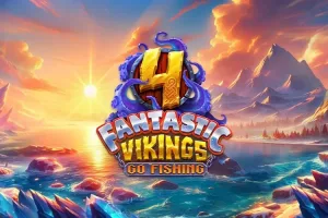 4 Fantastic Vikings Go Fishing Slot Oyunları Görseli