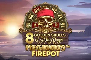 8 Golden Skulls of Holly Roger Megaways Slot Oyunları Görseli